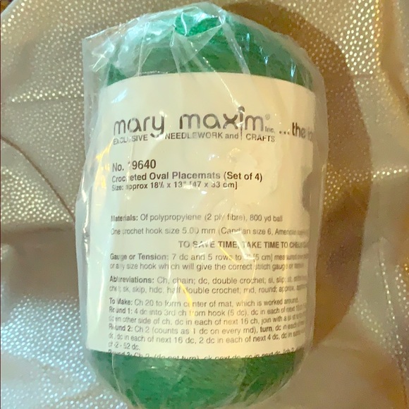 Mary Maxim Other - New Mary Maxim crochet and knitting yarn